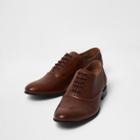 River Island Mens Leather Lace-up Oxford Shoes