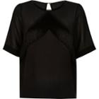 River Island Womens Fringed Front T-shirt