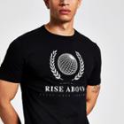 River Island Mens Printed Slim Fit T-shirt