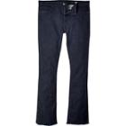 River Island Mensdark Wash Raw Hem Ant Skinny Kickflare Jeans