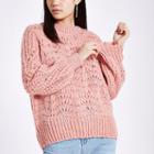 River Island Womens Knit Round Neck Embellished Sweater