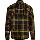 River Island Mens Only And Sons Check Long Sleeve Shirt