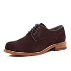 River Island Mensdark Suede Round Toe Smart Shoes