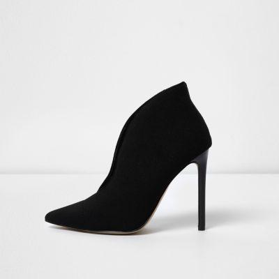 River Island Womens High Vamp Court Shoes