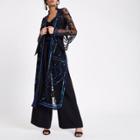 River Island Womens Embellished Maxi Kimono