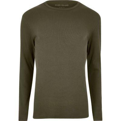 River Island Mens Big And Tall Long Sleeve T-shirt