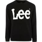 River Island Mens Lee Logo Print Sweatshirt