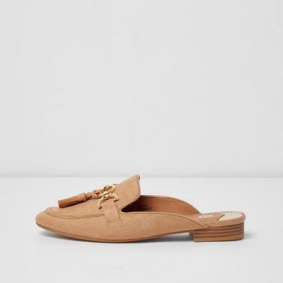River Island Womens Snaffle Backless Loafers