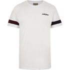 River Island Mens Jack And Jones Originals White Stripe T-shirt