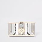 River Island Womens Ri Pendant Clip Top Purse