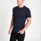 River Island Mens Ripple Muscle Fit T-shirt