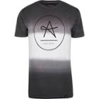 River Island Mensgrey Antioch Faded Brand Print T-shirt
