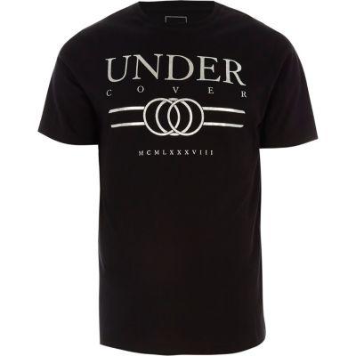 River Island Mens Big And Tall 'undercover' Print T-shirt