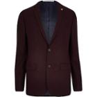 River Island Mens Farah Hopsack Blazer