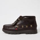 Mens Kickers Leather Lace-up Shoes