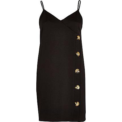 River Island Womens Petite Satin Loose Fit Cami Dress