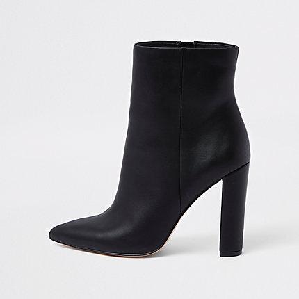 River Island Womens Wide Fit Block Heel Boots