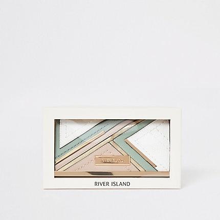 River Island Womens Gift Boxed Cut About Clip Top Purse