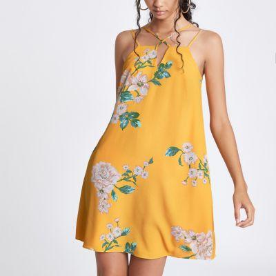River Island Womens Floral Cami Slip Dress