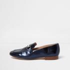 River Island Womens Metallic Soft Loafers