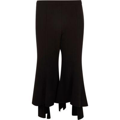 River Island Womens Plus Frill Hem Trousers