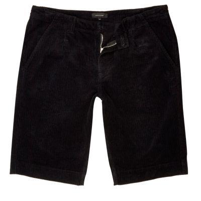 River Island Mens Cord Slim Fit Shorts