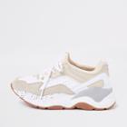 River Island Womens Layered Sole Lace-up Sneakers