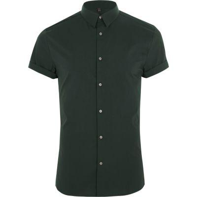 River Island Mens Big And Tall Poplin Slim Fit Shirt