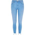 River Island Womens Bright Wash Amelie Super Skinny Jeans