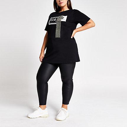 River Island Womens Plus 'couture' Embellished T-shirt