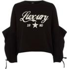 River Island Womens 'luxury' Embellished Sweatshirt