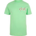 River Island Mens 'new York' Print Slim Fit T-shirt