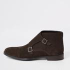 River Island Mens Buckle Strap Boot