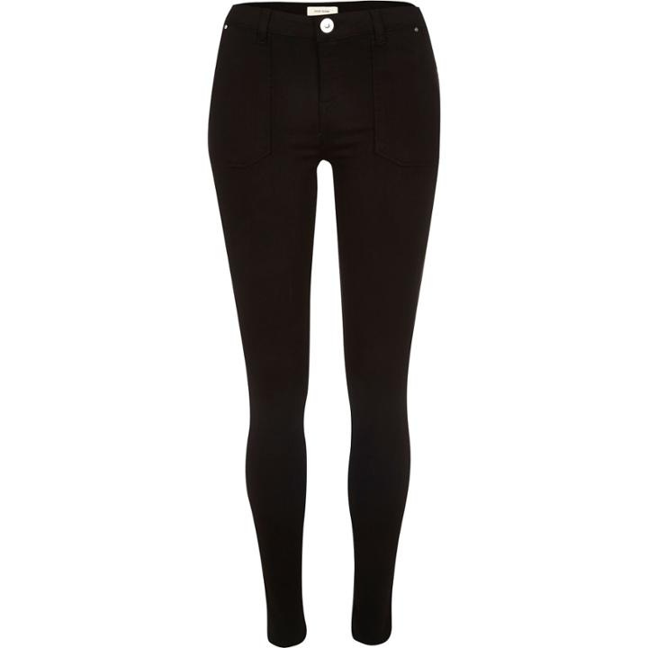 River Island Womens Amelie Superskinny Pocket Front Jeans