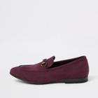River Island Mens Faux Suede Loafer