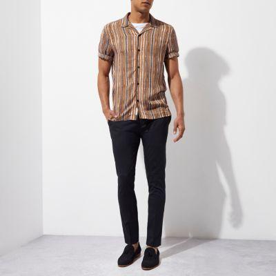 River Island Mens Ultra Skinny Fit Smart Pants