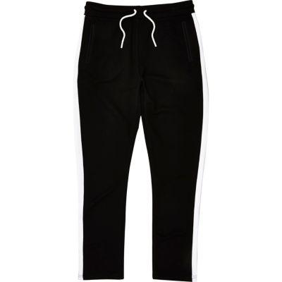 River Island Mens Side Stripe Joggers