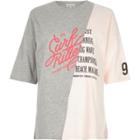 River Island Womens Surf Print Boyfriend T-shirt