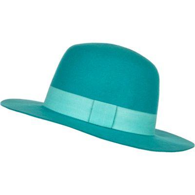 River Island Womens High Crown Fedora Hat