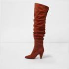 River Island Womens Over The Knee Slouch Boots