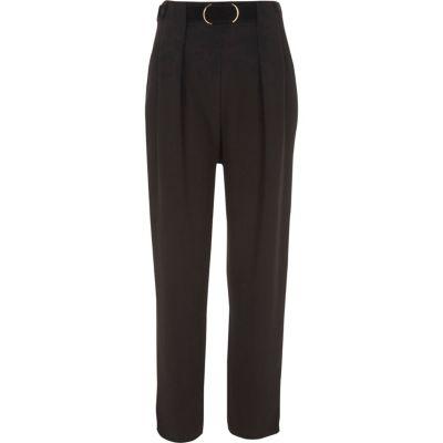 River Island Womens Belted Tapered Pants