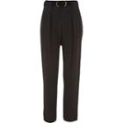 River Island Womens Belted Tapered Pants