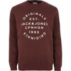 River Island Mens Jack And Jones Print Sweatshirt