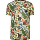 Mens Hype Tropical Print T-shirt