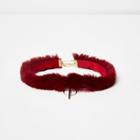 River Island Womens Faux Fur Choker