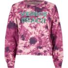 River Island Womens Tie Dye 'venice Beach' Sequin Jumper