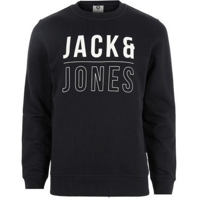 River Island Mens Jack And Jones Core Print Sweatshirt