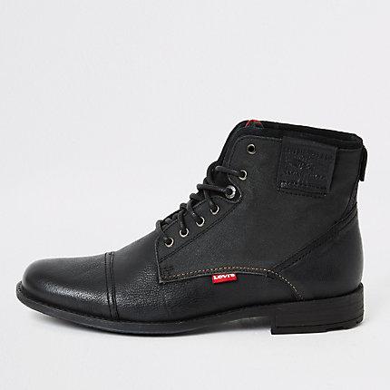Mens Levi's Fowler Lace-up Ankle Boots