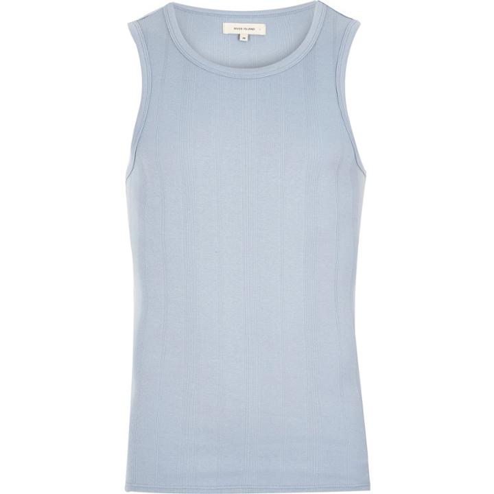 River Island Menslight Varied Rib Vest