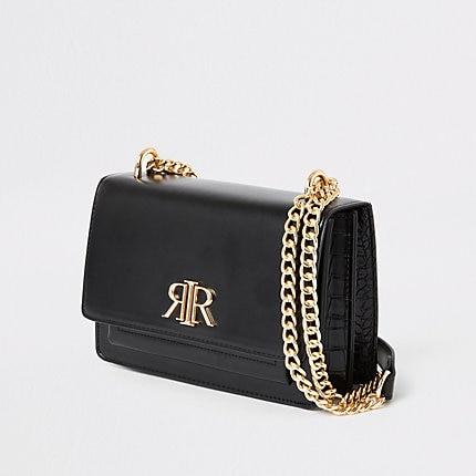 River Island Womens Ri Fold Over Cross Body Bag